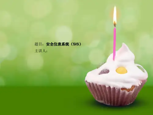 安全仪表系统SIS培训教材ppt课件