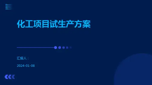 化工项目试生产方案