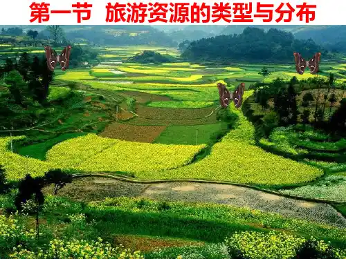 旅游资源的类型与分布(用)