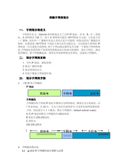 子网划分