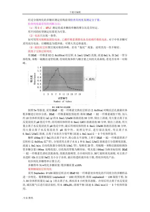 多糖化学结构鉴定方案总结