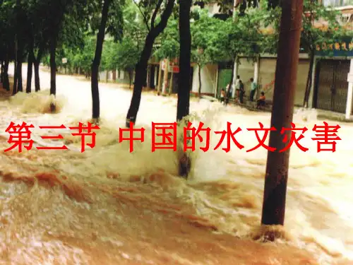 23中国的水文灾害