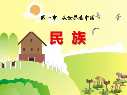 人教版地理八年级上册民族