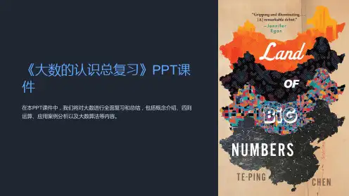 《大数的认识总复习》课件