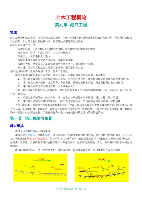 土木工程概论  9    港口工程