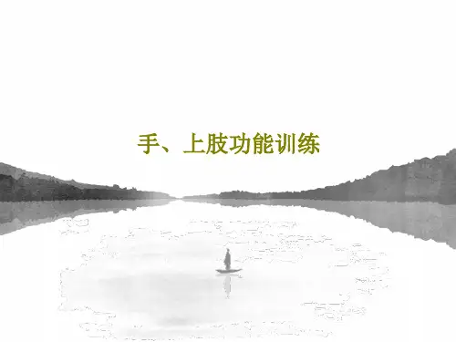 手、上肢功能训练共59页