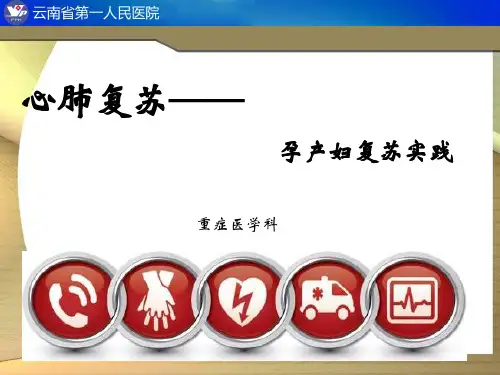 孕产妇心肺复苏