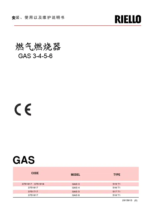 利雅路燃烧器说明书
