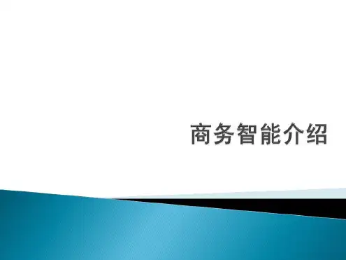 商务智能介绍
