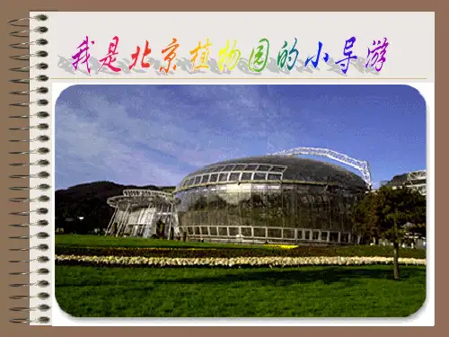 我是北京植物园的小导游