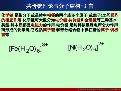 131-共价键理论与分子结构