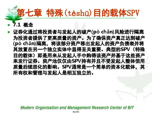特殊目的载体SPV