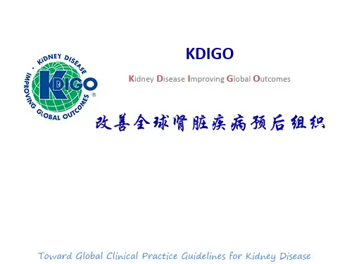 KDIGO指南介绍