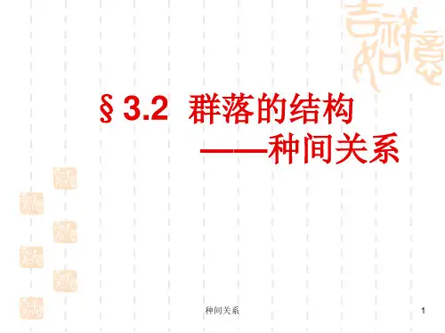 种间关系ppt课件