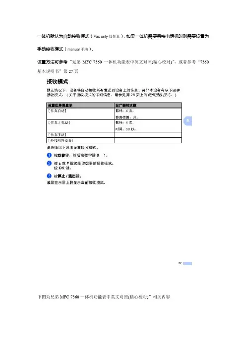 7360传真模式的设置(7360)(1)