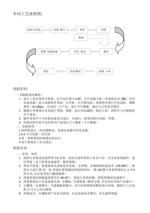 车间工艺流程图
