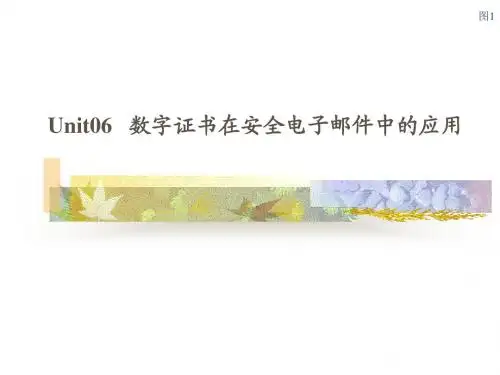 第2章安全数字证书应用
