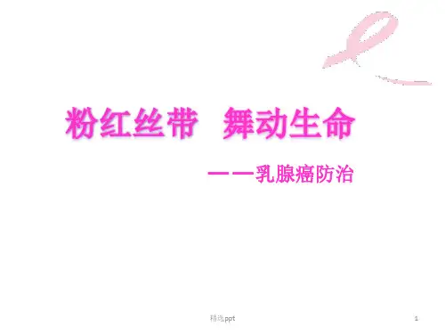 乳腺癌防治ppt课件