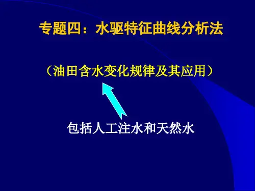 水驱特征曲线分析法d