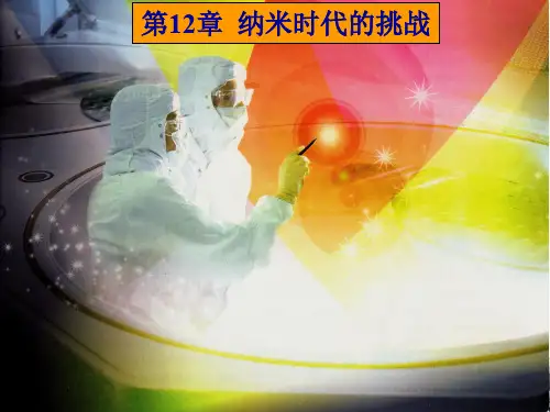 清华大学 集成电路制造工艺 王水弟 课件第12章纳米时代的挑战-2