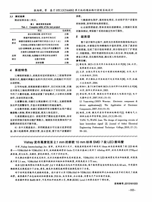 Vishay发布高度低至2.1mm的新款10mm标准SMD 7段LED数码管