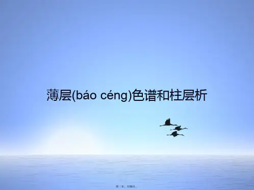 薄层色谱与柱层析