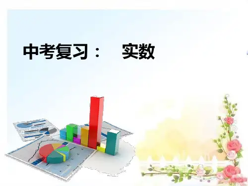 人教版中考数学复习实数课件