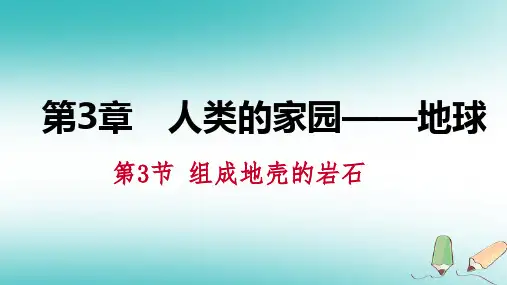 组成地壳的岩石PPT课件(初中科学)