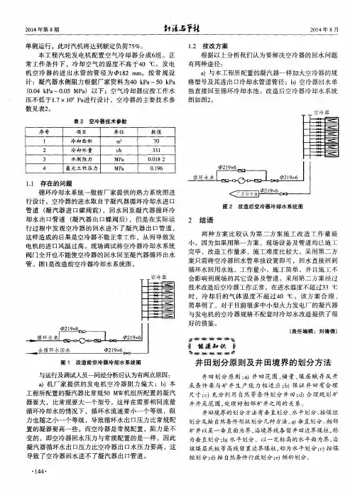 井田划分原则及井田境界的划分方法