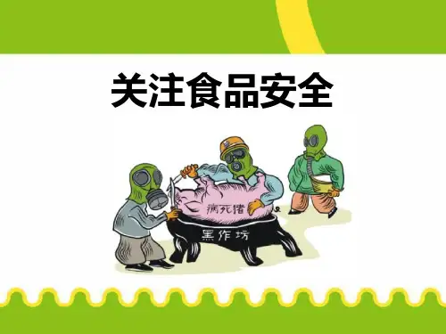 食品安全班会课件(共39张PPT)