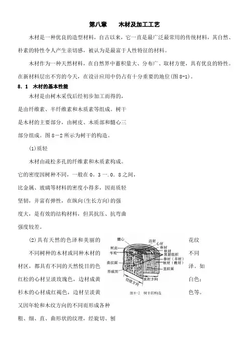 木材及加工工艺