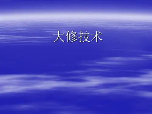 大修技术