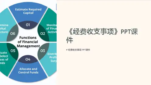 《经费收支事项》课件