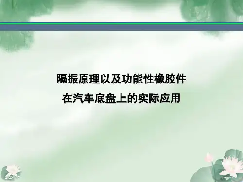 隔振原理以及功能性橡胶件在汽车底盘上的实际应用