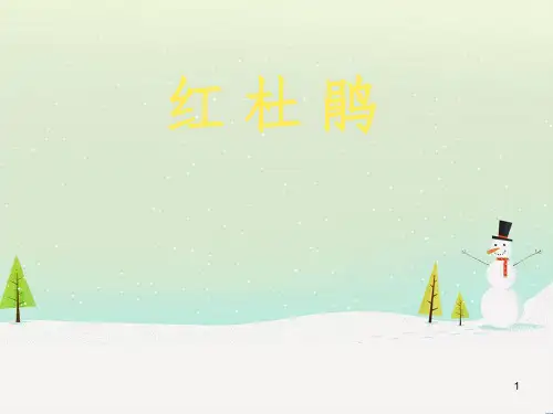 七年级美术下册 红色记忆 第6课《红杜鹃》课件4 赣美版