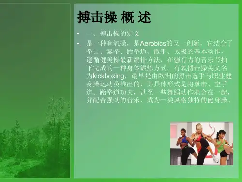 体操搏击操课件