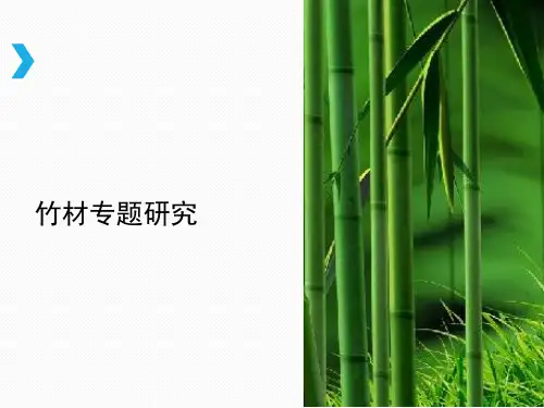 竹材的研究