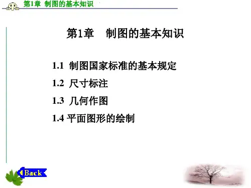 《化工制图与CAD》第1章制图的基本知识