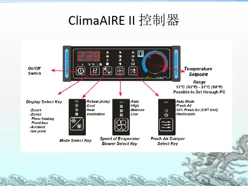 冷王空调控制器资料