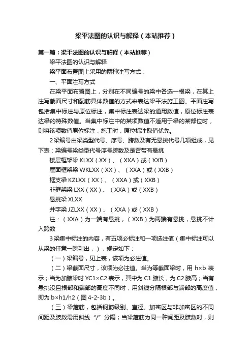 梁平法图的认识与解释（本站推荐）