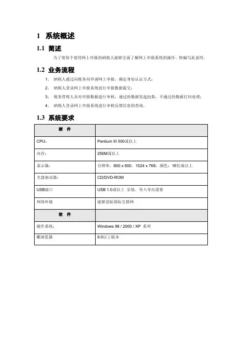 网报使用手册(简易版)
