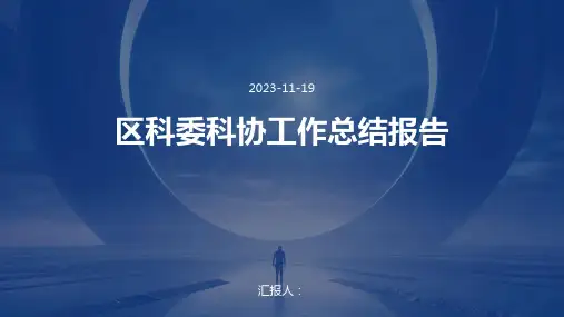 区科委科协工作总结报告
