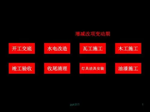 水电材料及施工工艺  ppt课件