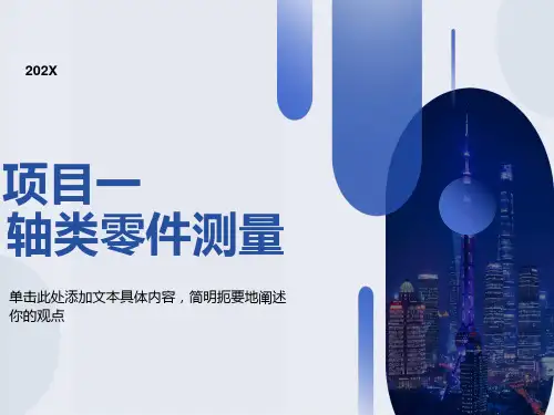 轴类零件测量