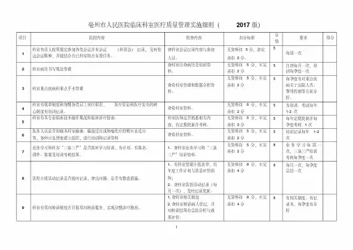 新版医院医疗质量检查标准(2017版).pdf