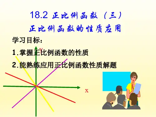 18.2 正比例函数(三)-沪教版(上海)八年级数学上册课件(共25张PPT)