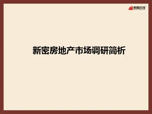 新密房地产市场调研简析