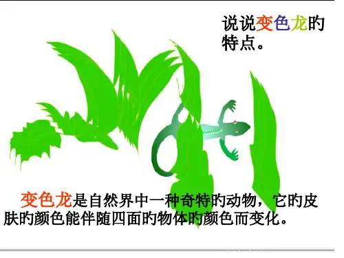 九年级《变色龙》ppt课件省名师优质课赛课获奖课件市赛课一等奖课件