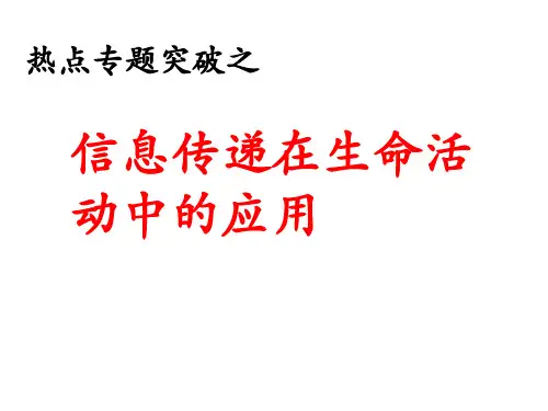 人教版高中生物必修3第5章复习(共32张PPT)