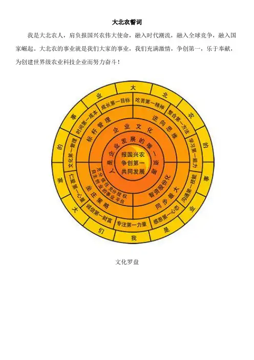大北农企业文化学习